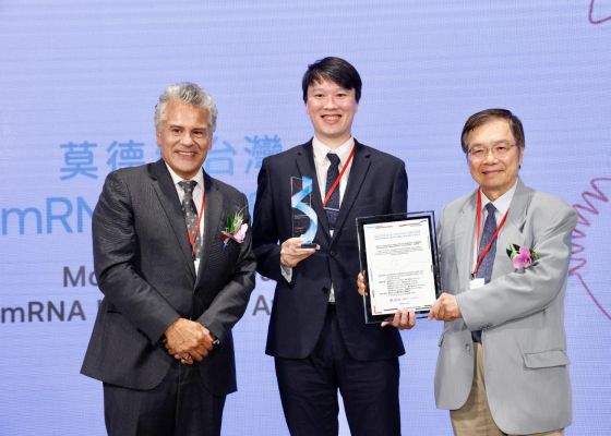 Winner of the inaugural Moderna Taiwan mRNA Innovation Awards