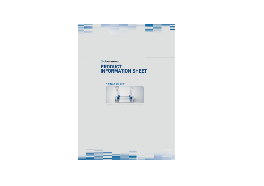 Organ on chip Datasheet